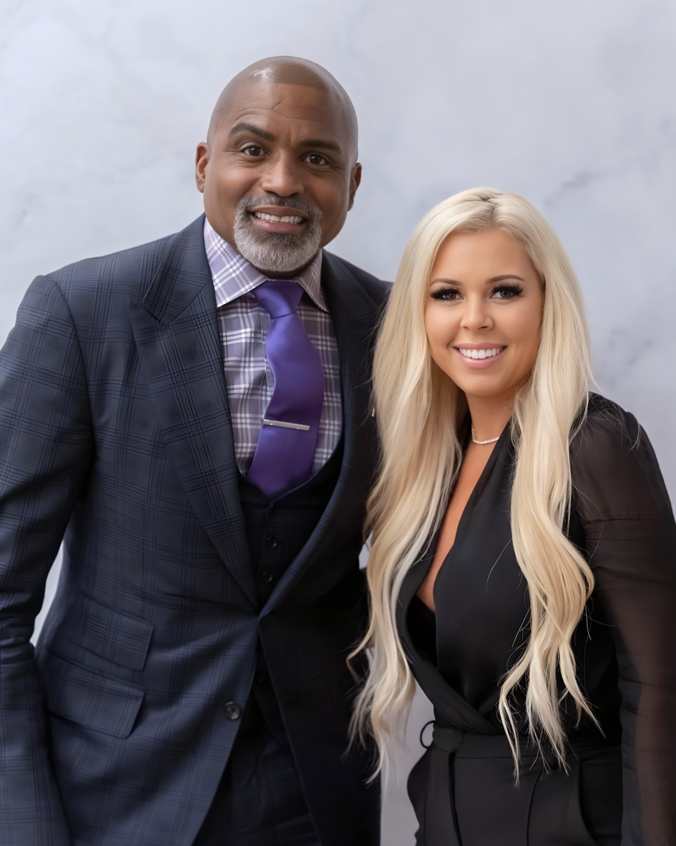 Ashley McPherson and Cuttino Mobley